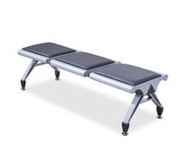 Panca della sala d'attesa di 3-Seat, sofà della reception dell'ufficio dell'unità di elaborazione, mobilia della hall per l'ospedale, salone, banca, aeroporto