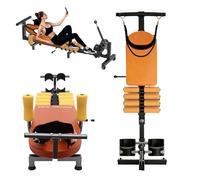 Panca Di Decompressione Posteriore, Macchina Per La Decompressione Spinale，Supporta 130 Kg, Letto Lombare Panca per Stretching Della Schiena per Rilassamento，Allungamento Della Schiena
