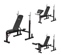 Panca fitness multifunzione HMS con preacher curl e leg extension