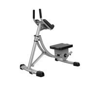 Panca for Esercizi Addominali, Macchina compatta for Esercizi Addominali efficaci, Meno Stress su Collo e Schiena, for Allenamento di Forza in Palestra a casa(Silver)