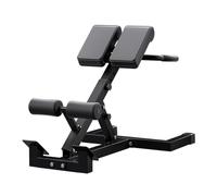 Panca for ipertensione con sedia romana, macchina for estensione regolabile, attrezzatura multifunzionale for l'allenamento della forza for glutei, muscoli posteriori della coscia e addominali.