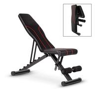 Panca inclinata multifunzionale regolabile VS1 nero