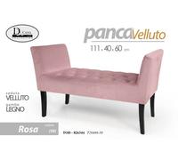 PANCA LEGNO VELLUTO CLASSICA MODERNA SALOTTO CAMERA DA LETTO INGRESSO 1114062