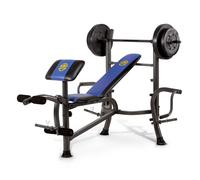 Panca Marcy MWB-36780B e set di barra + dischi 35 Kg