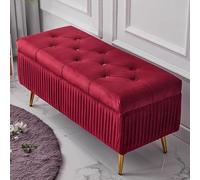 Panca moderna imbottita da ingresso, elegante panca con cuscino e contenitore, ideale per camera da letto, soggiorno e panca porta scarpe - design contemporaneo con spazio per riporre oggetti