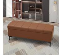 Panca moderna per camera da letto, con contenitore, panca per ingresso con cuscino, panca per cambio scarpe, sgabello da prova, divano, sgabello, sgabello, sgabello moderno per negozio di