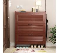 Panca moderna per scarpe con seduta imbottita, organizer per ingresso di grande capacità, armadio nascosto e ripiani aperti, per soggiorno, corridoio, portico, design elegante e funzionale