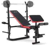 Panca Multifunzione Palestra Casa Pieghevole, Multifunzione Regolabile/Supporto