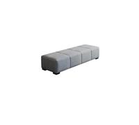Panca ottomana moderna dal design italiano semplice, versatile, per camera da letto, soggiorno, guardaroba, elegante sgabello (150 x 45 x 40 cm)