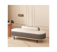 Panca ottomana moderna rettangolare in pelle per la camera dei bambiniElegante seduta con spazio per i sogni perfetta per sala giochi o area riunioni, design durevole e chic