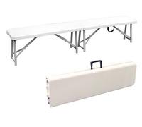 Fraschetti Panca da Camping Pieghevole 183x28x42 cm