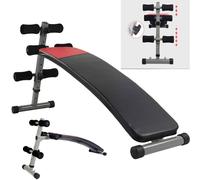 PANCA PER ADDOMINALI SOLLEVAMENTO PESI REGOLABILE SIT UP BENCH ESERCIZIO FISICO