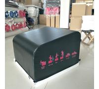 Panca per esercizi con ponte per glutei e hip thrust machine squat e salti