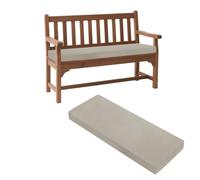 Panca per esterni e interni, per scarpiera Gar antiscivolo, 200 x 45 x 5 cm, grigio chiaro, perfetta per sala da pranzo, altalena e cucina, adatta per 1 4 posti