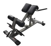 Panca per iperestensione, per rinforzare la schiena e glutei con supporto addominale regolabile, attrezzatura per allenamento a casa