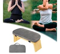 Panca per meditazione, sedia bassa, sgabello per yoga, sgabello robusto per