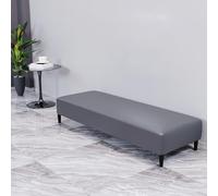 Panca per Sala d'Attesa Imbottita per Ufficio e Arredamento Lobby Moderno | Comoda Panca Moderna in Ecopelle per Sala d'Attesa Ufficio Salone e Piccoli Spazi Commerciali(Gray,170cm/66.9in)