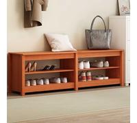 Panca per scarpe 160 x 36,5 x 50 cm Marrone Cerato