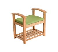 Panca per scarpe Panca scarpiera, Panca da Ingresso in Legno Massello, Panca da Ingresso con Portaoggetti, Stile Semplice, Buona Portata, Ideale for Ingresso Corridoio Soggiorno Ideale per riporre le