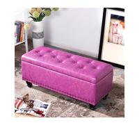 Panca per scarpe Sgabello cambiascarpe lungo multifunzionale Porta Sgabello for divano domestico Rettangolo Tinta unita Porta d'ingresso Sgabello Porta d'ingresso Sgabello cambiascarpe Ideale per ripo