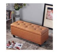 Panca per scarpe Sgabello cambiascarpe lungo multifunzionale Porta Sgabello for divano domestico Rettangolo Tinta unita Porta d'ingresso Sgabello Porta d'ingresso Sgabello cambiascarpe Ideale per ripo
