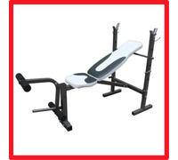 Panca piana palestra MULTIFUNZIONE regolabile pieghevole con leg extension curl