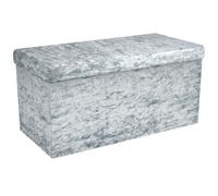 Panca pieghevole 76x38x38 cm Ottomana Sgabello Seduta Cubo Scatola di stoccaggio