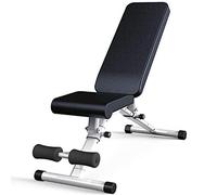 Panca pieghevole per pesi, panca per sit-up, attrezzatura per il fitness domestico, sedia multifunzionale per il fitness, sgabello con manubri regolabile