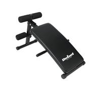 Panca pieghevole regolabile per esercizi addominali REBEL ACTIVE RBA-2005, nero