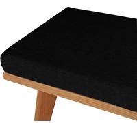 Panca Porta Scarpe con Cuscino 12x44 Pollici Cuscini per panche per mobili da Interno ed Esterno, Antiscivolo, Imbottitura in Spugna ad Alta densità con Fodera con Cerniera per Panca da pran