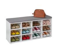 Panca Porta Scarpe Ingresso Spazio Portascarpe Scarpiera HxLxP: 48x78,5x30 cm