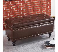 Panca portaoggetti con mobiletto sollevabile trapuntato, poggiapiedi rettangolare, elegante scarpiera per ingressi, dimensioni 100x40x45 cm