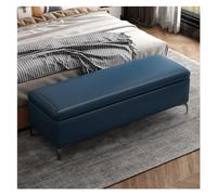 Panca portaoggetti imbottita per camera da letto e ingresso, ottomana multifunzionale con scomparto nascosto, perfetta per la fine del letto o lo spazio abitativo