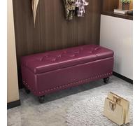 Panca portaoggetti moderna, 100 x 40 x 43 cm, grande poggiapiedi, elegante ingresso per camera da letto, pouf multifunzionale per la decorazione della casa