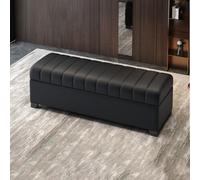 Panca portaoggetti moderna con cuscino per soggiorno, camera da letto e ingressoElegante panca per porta d'ingresso o ingresso 60 cm, design funzionale e chic