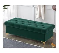 Panca portaoggetti moderna per scarpe, rettangolare, con contenitore nascosto, elegante mobile da ingresso, per camera da letto e soggiorno, poggiapiedi