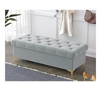 Panca portaoggetti moderna per scarpe, rettangolare, con contenitore nascosto, elegante mobile per ingresso e camera da letto, panca fasciatoio per soggiorno e camerino