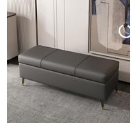 Panca portaoggetti per camera da letto, sgabello da ingresso, sedia da trucco, comodino, ottomano, cassapanca in legno, panca per corridoio, organizer per piedi del letto, arredamento elegante e
