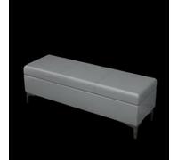 Panca portascarpe con cuscino panca portaoggetti pouf sgabello da letto di grande capacitàper giocattoli per bambini camera da letto corridoio soggiorno seduta imbottita (90*40*43 cm/grigio medio)