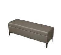 Panca portascarpe con cuscino panca portaoggetti pouf sgabello da letto di grande capacitàper giocattoli per bambini camera da letto corridoio soggiorno seduta imbottita (100*40*43 cm/grigio vulcano)