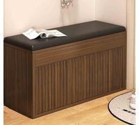 Panca portascarpe da ingresso con 3 cassetti pieghevoli e cuscino imbottito, panca nascosta alla fine del letto, panca portascarpe, sgabello for cambiare le scarpe, organizer for scarpiera for corrido