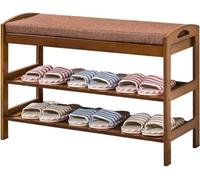 Panca portascarpe, portaoggetti per ingresso, portaoggetti a doppio strato, sgabello per il cambio nell'ingresso (dimensioni: 50 * 30 * 50 cm)