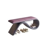 Panca portascarpe Sgabello for cambiare le scarpe - Uno sgabello semplice ed elegante for indossare le scarpe, sia for la casa che for lo shopping(Blue,120cm)