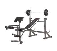 Toorx WBX-90 Panca Multiuso Professionale Porta Bilanciere Arm Curl Leg Extensio