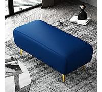 Panca rettangolare in ecopelle di alta qualità, con seduta imbottita, multifunzionale, per ingresso, scarpiera, 70 x 40 x 40 cm, arredamento elegante e per la casa