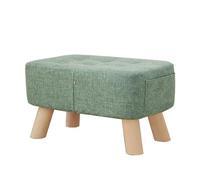 Panca rettangolare moderna verde - versatile pouf per divano elegante poggiapiedi per soggiorno ingresso e camera da letto 28 x 60 x 29 cm sgabello creativo Vanity sgabello fasciatoio sgabello