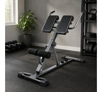 Panca Romana Pieghevole Supporto Triangolare Panca Iperestensioni Rulli