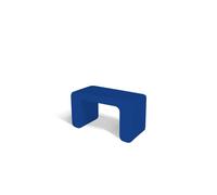 Panca, Sgabello, Espositore, in polietilene MEDIUM Mod. ZIP Dimensioni 77x34.5x h44 cm interno esterno resistente agli agenti atmosferici colore Blu blu