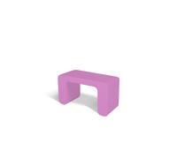 Panca, Sgabello, Espositore, in polietilene MEDIUM Mod. ZIP Dimensioni 77x34.5x h44 cm interno esterno resistente agli agenti atmosferici colore Glicine glicine