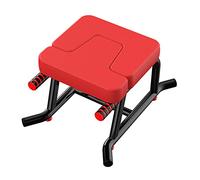 Panca Verticale per Yoga, Aiuto Invertito Domestico con Banco da Lavoro Invertito in Tubo d'Acciaio PU, Fitness e Palestra, Alleviare Lo Stress e Body Building(200kg) (Rosso)